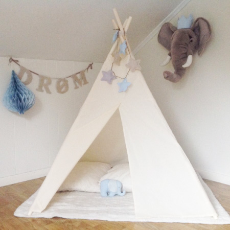 Tipi telt barn diy