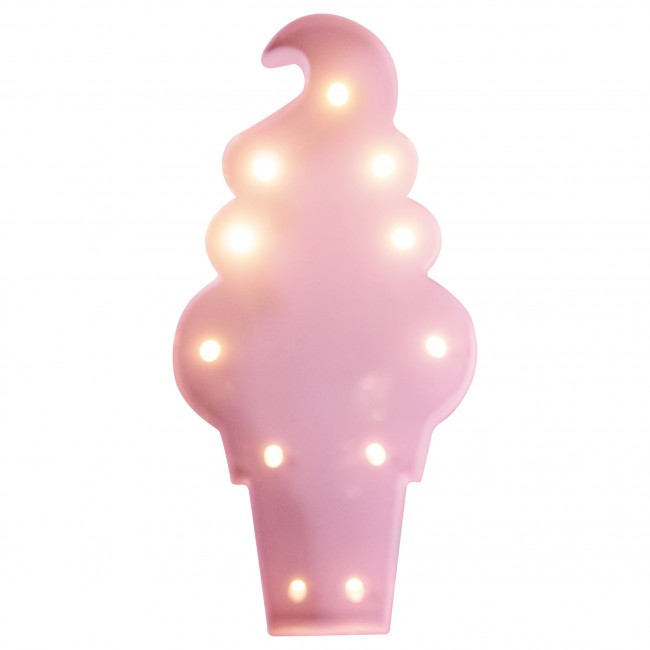 Iskrem lampe fra sweetlights, nydelige ledlamper til barnerommet